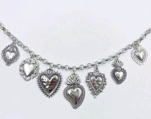 Collana sacro cuore - ex, voto
