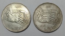 MONETE REPUBBLICA ITALIANA 500 LIRE 1961