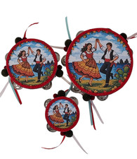 Tamburello Siciliano in Legno