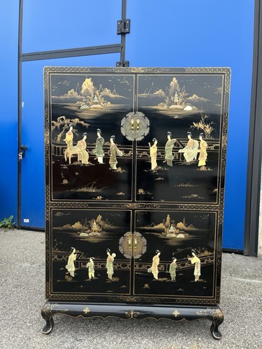 Mobile credenza cinese laccato - credenza,