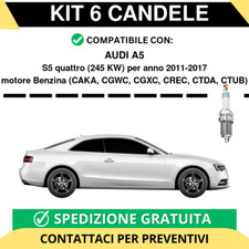 KIT 6 CANDELE per AUDI A5 S5