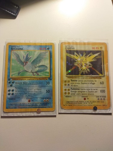 Articuno zapdos carte - articuno, e