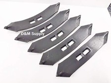 5 Aratro Coltivatore da Campo Spazzatrice Resistente Punta 2" x 10" 7/16" Foro