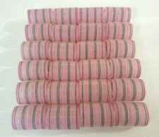 24 BIGODINI A STRAPPO ROSA-GRIGIO USATI