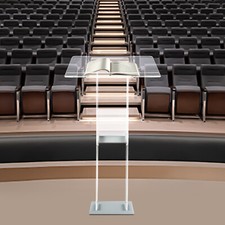 Supporto da podio in acrilico