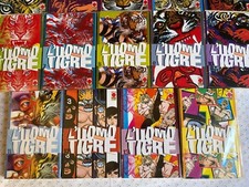 L'UOMO TIGRE TIGER MASK MAN SERIE COMPLETA 1/14 PLANET MANGA - CONDIZIONI OTTIME