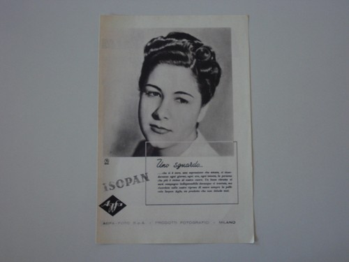 Advertising pubblicità 1943 - advertising,