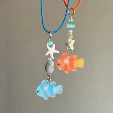 Cartoon Fish Pendant Necklace