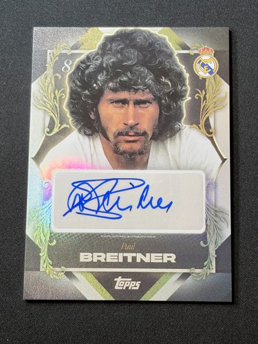 Paul breitner autographe - breitner,