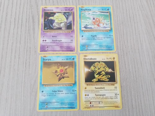 Lotto carte pokemon - carte,