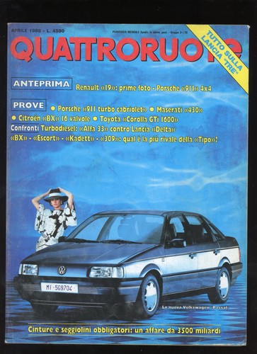 Quattroruote 390 1988 - quattroruote,