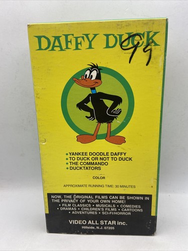 Daffy duck vhs episodes - daffy,