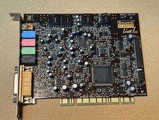Scheda Audio PCI Creative Labs SoundBlaster Live 5.1 SB0100
