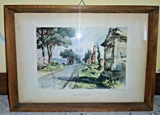 QUADRO STAMPA ROMA CON CORNICE