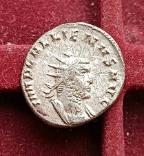 Antoniniano Argentato Con Certificato- Gallienus (253-260 d.c)- Impero Romano