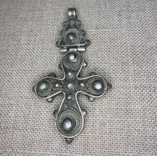 Ciondolo croce etiope in - h#,
