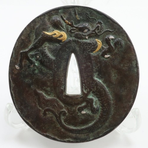 Antica spada giapponese - , tsuba