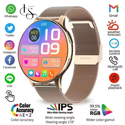 Smartwatch oro bluetooth - oro,