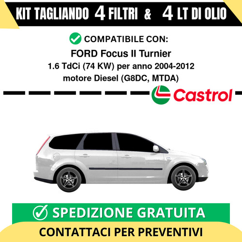 Tagliando per ford focus - per, ii