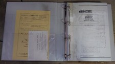 Advantest TR4132/4132N Spectrum Analyzer Instruction Manual With Schematics
