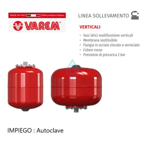 Vaso espansione rosso - d'espansione,