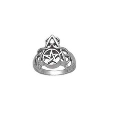 Pagano wicca pentacolo anello - wicca,