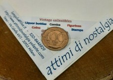 MONETA 100 LIRE ITALIA TURRITA ANNI 1993-1999 REPUBBLICA SPL-C TESTA GRANDE COIN