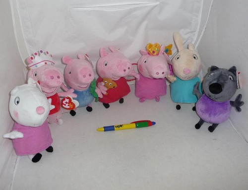 Peluche peppa pig 16cm - peppa,