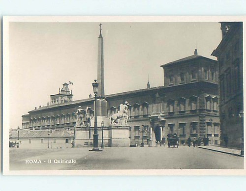 Vecchio rppc monumento - rppc,