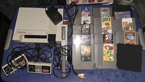 Nintendo nes console bundle - console,
