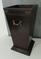 Antico Portabastoni Portaombrelli in Legno Vintage Porta Bastoni Ombrelli