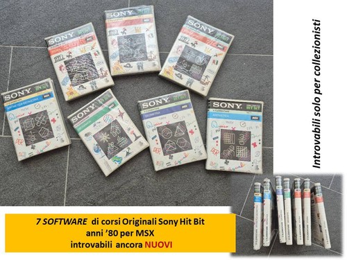 Msx sony raccolta - sony,