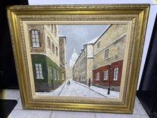 GRANDE dipinto ad olio Louis