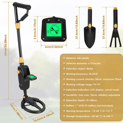 Lightweight metal detector - lightweight,