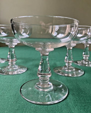 5 coupes à Champagne cristal