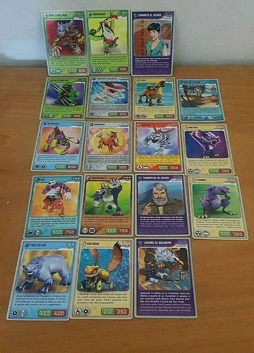 Invizimals panini carte - 18,