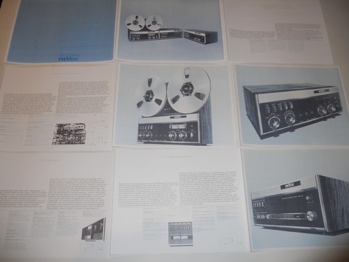 Brochure revox audiophile 1972 - revox,