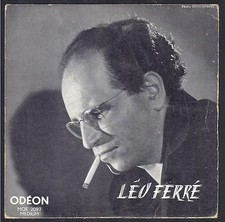 LEO FERRE EP 45T BIEM 1957 ODEON 2097 1ère Pochette Mon petit voyou QUASI NEUF 