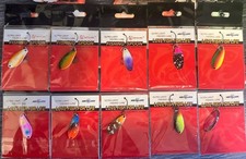 SPOON TROUT AREA 3,4 GR CUCCHIAINI ONDULANTI  SPINNING TROTA LAGO