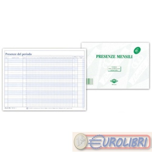 Presenze mensili 50x2 - a5,