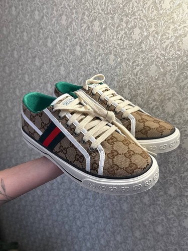 Sneakers basse gucci tela - basse,