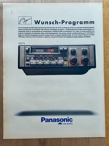 Panasonic autoradio car audio
