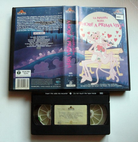 Vhs pantera rosa amore a - vhs,