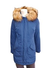 Parka Lonsdale Donna Taglia L Giubbino Nylon Imbottito Blue Giacca Invernale
