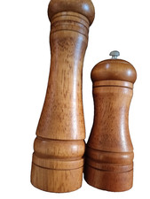 1 Pezzo Macina pepe sale in legno 2 dimensioni
