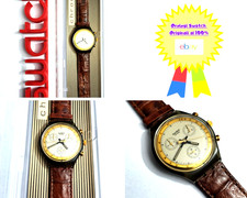 Swatch Chrono Goldfinger