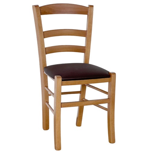 Sedia legno paesana noce