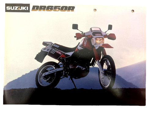 Brochure depliant suzuki dr - depliant,