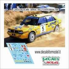 DECALS 1:43 LANCIA DELTA 4WD