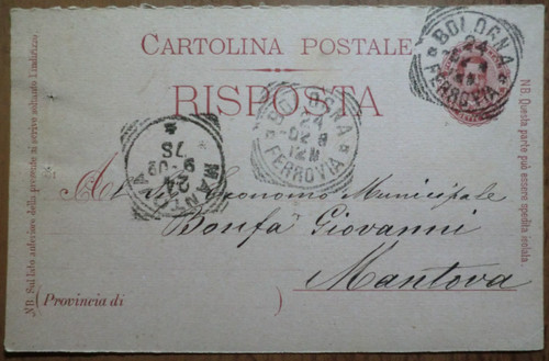 Italia regno cartolina postale - regno.cartolina,